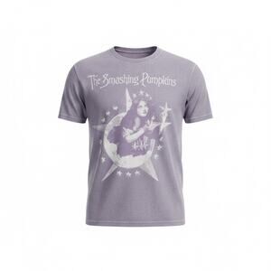 The Smashing Pumpkins Moon Star Graphic T-Shirt Purple Men’s L NWOT